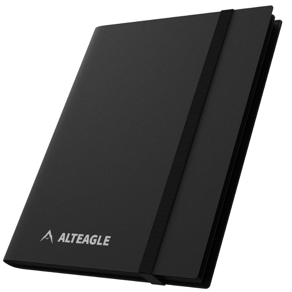 Alteagle 9 Pocket Trading Card Binder, 360 Side Loading Pocket Album for TCG