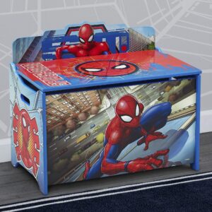 Delta Children Deluxe Toy Box, Spider-Man