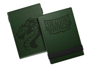dragon shield life pad – life ledger forest green – 3 pads by arcane tinmen – 34 pages each – game accessories – compatible with life ledger, (at-49111)