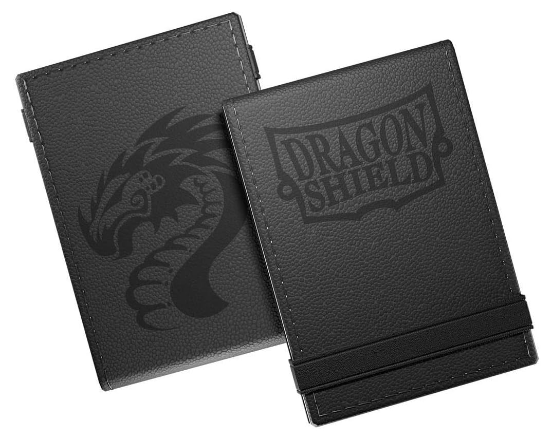 Dragon Shield Life Pad – Life Ledger Black – 3 Pads by Arcane Tinmen – 34 Pages Each – Game Accessories – Compatible with Life Ledger