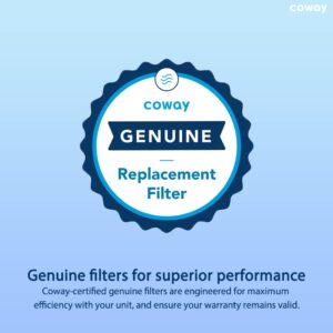 Coway Airmega 400 in Graphite/Silver Smart Air Purifier with 1,560 sq. ft. Coverage & AIRMEGA Max 2 Air Purifier Replacement Filter Set for 400/400S