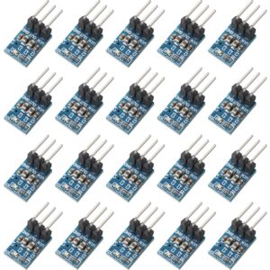 20 pieces 3 pins ams1117-3.3 dc 4.75v-12v to 3.3v voltage regulator down power supply buck 800ma module