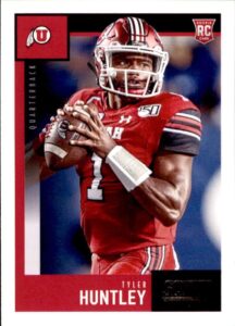 2020 score football #370 tyler huntley rc rookie utah utes official nfl trading card made by panini america