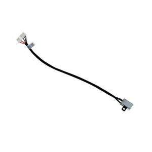 Sicastar DC_in Power Jack with Cable Connector for Dell Inspiron 15 3000 3551 3552 3558 3559 3583 3458 Series Laptop 450.030060001