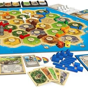 CATAN Board Game 25th Anniversary Edition | Includes The Base Game and The 5-6 Player Extension | Family Board Game | Board Game for Adults and Family | for 3 to 6 Players | Made by Catan Studio