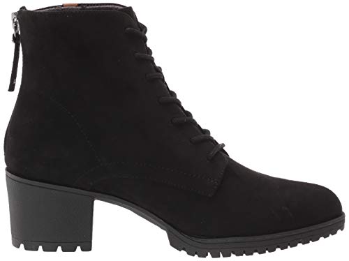 Dr. Scholl's Shoes Women's Laurence Ankle Boot, Black Microfiber, 6