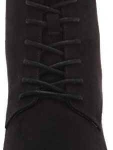 Dr. Scholl's Shoes Women's Laurence Ankle Boot, Black Microfiber, 6