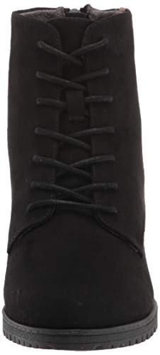 Dr. Scholl's Shoes Women's Laurence Ankle Boot, Black Microfiber, 6