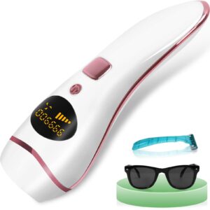 at home laser hair removal for women and men upgraded to 999,900 flashes - prociv ipl permanent hair removal painless hair remover device for whole body