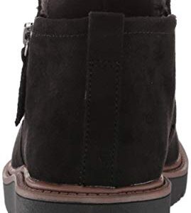 Dr. Scholl's Shoes Women's Lanyn Ankle Boot, Black Microfiber, 8 US