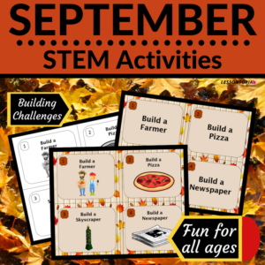 stem activities: september building challenges