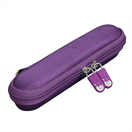 Hermitshell Hard Travel Case for Conair Satiny Smooth Ladies Lithium Ion Precision Trimmer - Purple (Only Case)