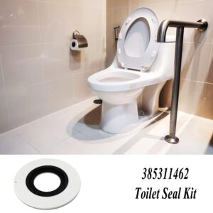 Funmit 385311462 385310677 RV Toilet Seal Kit Compatible with 110 111 210 510 Flush Toilets - Without Overflow Holes