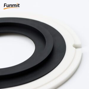 Funmit 385311462 385310677 RV Toilet Seal Kit Compatible with 110 111 210 510 Flush Toilets - Without Overflow Holes