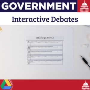 government debate assignment