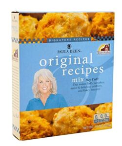 paula deen original recipes mix 15 oz! simply, quick and easy baking mix! tasty homemade pancakes, cobbler and flakey biscuits! great delicious homemade treats! choose your mix! (original recipes)