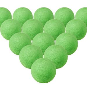 frienda 24 pieces refill balls soft foam balls approx 1.2 inch in diameter, foam ball refills (green)