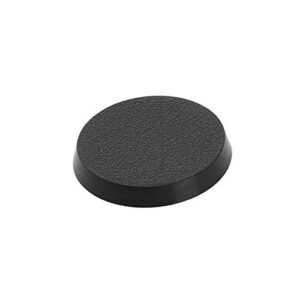 Evemodel MB325 40pcs Round Plastic Model Bases 25mm or 0.98inch for Gaming Miniatures or Wargames Table Games