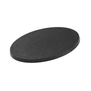 Evemodel MB875 20pcs Base 75X42mm or 2.95x1.65inch Plastic Model Bases for Gaming Miniatures or Wargames Table Games