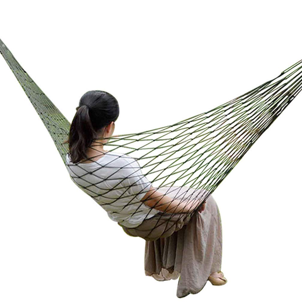 BESPORTBLE Hammock Indoor 1pc Hammock Swing Sling Chairs Outdoor Hanging Chair Outdoor Hanging Chairs Outdoor Travel Backpack Indoor Rope Hammock