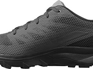 Salomon Outline Hiking Shoes for Men, Magnet/Black/Monument, 7