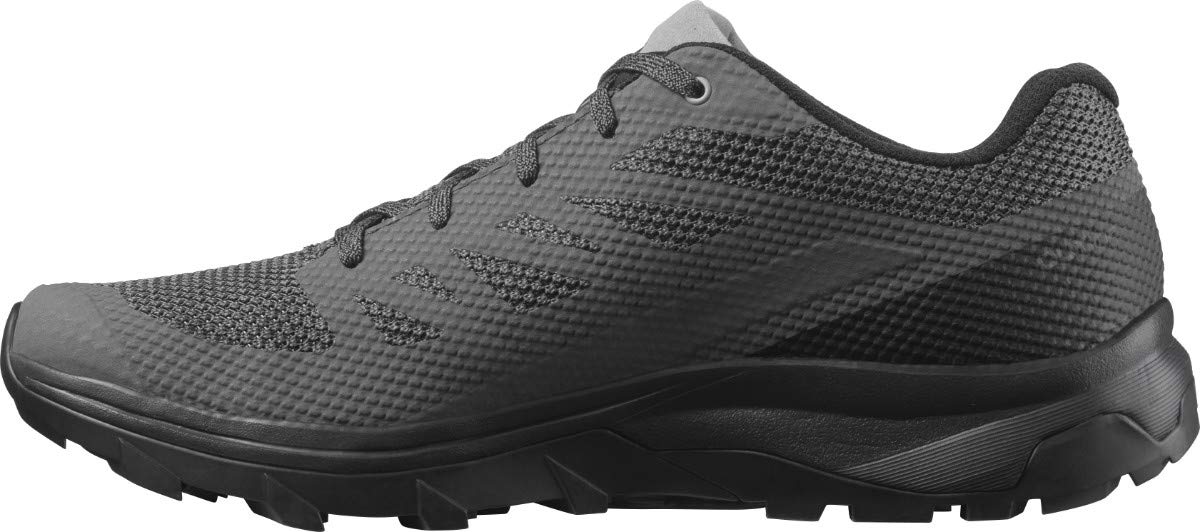 Salomon Outline Hiking Shoes for Men, Magnet/Black/Monument, 13