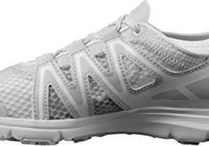 Salomon Crossamphibian Swift 2 Hiking Shoes for Women Sneaker, Lunar Rock/White/Alloy, 9