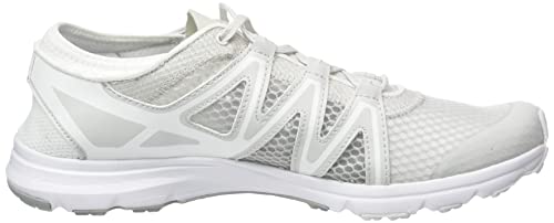 Salomon Crossamphibian Swift 2 Hiking Shoes for Women Sneaker, Lunar Rock/White/Alloy, 9