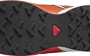 Salomon Kids Speedcross CLIMASALOMON Waterproof Trail Running Shoes, Black/Lunar Rock/Cherry Tomato, 15 US Unisex Little