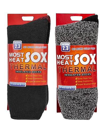 Winter Thermal Socks, Snowflakes Thick Warm Socks for Cold Weather, Outdoor Sports,Dove Grey