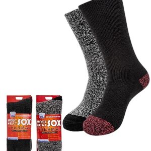 Winter Thermal Socks, Snowflakes Thick Warm Socks for Cold Weather, Outdoor Sports,Dove Grey