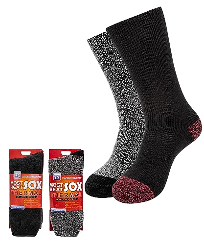 Winter Thermal Socks, Snowflakes Thick Warm Socks for Cold Weather, Outdoor Sports,Dove Grey