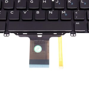 US Backlit Keyboard Frameless (Without Frame) for Dell Latitude E5280 5280 5288 5289 7280 7290 7380 DPN 0346TJ 00NPN8