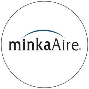 Minka Aire Simple 52 in. Indoor/Outdoor Brushed Nickel Wet Ceiling Fan with Remote Control