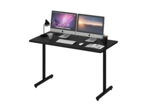 sunon 47 inch computer desk home office desk study writing table modern simple style pc table small desk