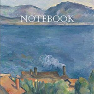 Notebook – Cézanne – The Bay of Marseille: 100-page notebook with artistic cover