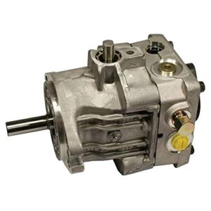 one new hydrostatic pump fits exmark, hydro gear, fits toro 74179 z master 52" sfs side discharge deck mower models interchangeable with 103-1942, bdp-10a-414, pg-1gnp-dy1x-xxxx, pg-1gnp-dy1x-xxxx-a