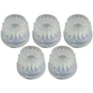 stevens lake parts set of 5 new starter drive gear fits snow master, snowmaster, fits toro s-200, s-620, s200, s620 models interchangeable with 13037, 28-9110, 289110, 289110-a, els60-0176