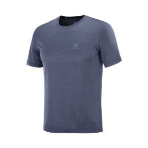 salomon men's standard t-shirt (short sleeve), night sky, s