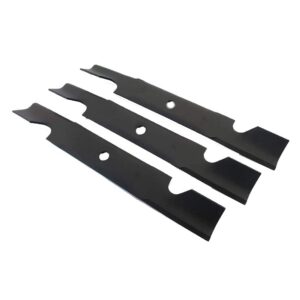 Stevens Lake Parts Set of 3 New Lawn Mower Blades Fits Toro 74830, 74841, 74845, Z 48" Models Interchangeable with 117-7277-03, 117-7277-03-A