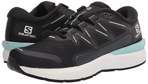 Salomon Sonic 4 Confidence Running Shoes for Men, Black/White/Ebony, 10.5