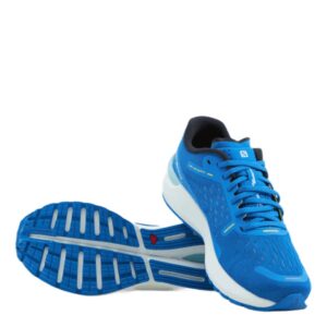 Salomon Sonic 4 Balance Running Shoes for Men, Palace Blue/White/Evening Primrose, 9