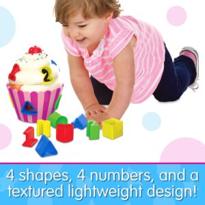 The Learning Journey - Early Learning - Cupcake Shape Sorter - Shape Sorter for Toddlers Ages 12 Months and Up - Award Winning Toys