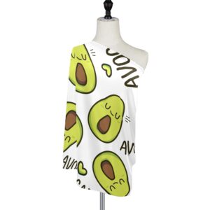 Nursing Cover Breastfeeding Scarf Avocado- Baby Car Seat Covers, Stroller Cover, Carseat Canopy (k9)