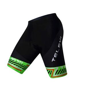 Men Cycling Jersey Short Sleeve Set USA Bike Shirt Reflective,Quick Dry+5D Padded Shorts S-3XL