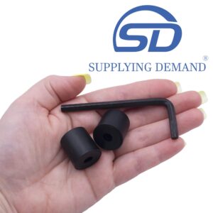 Supplying Demand SFL1402 2 Pack 1/4 Inch Safety Locking Caps with Tool