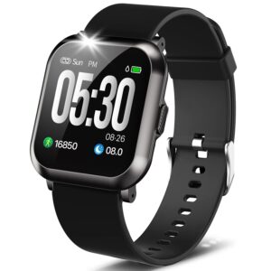 dosmarter fitness watch, 1.3” touch screen smartwatch, waterproof fitness tracker with 10 sport modes, step calories counter, and sleep tracking for women men