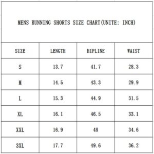 Surenow Mens Running Shorts，Workout Running Shorts for Men，2-in-1 Stealth Shorts， 7-Inch Gym Yoga Outdoor Sports Shorts Grey