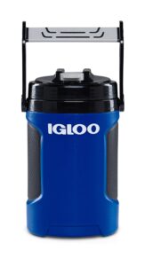 igloo 1/2 gallon blue/black 2.0 gallon plastic ice chest
