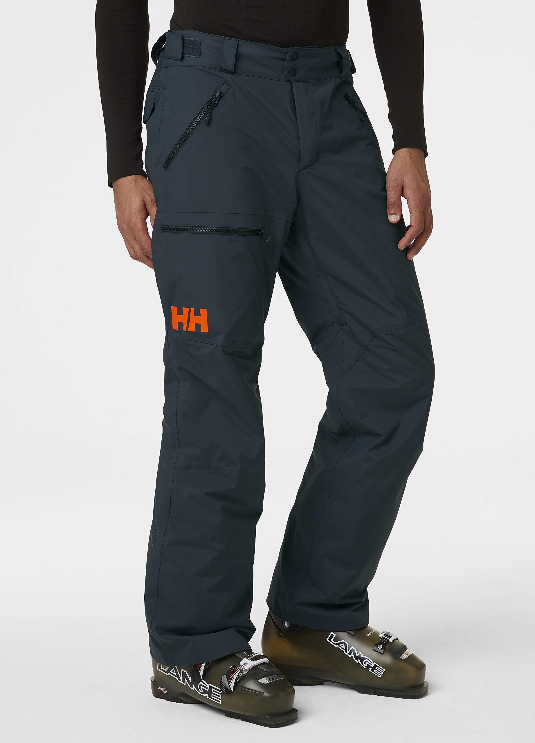 Helly-Hansen Mens SOGN Cargo Waterproof Ski Pant, 983 Slate, X-Large